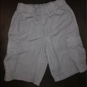 Toddler boy grey shorts